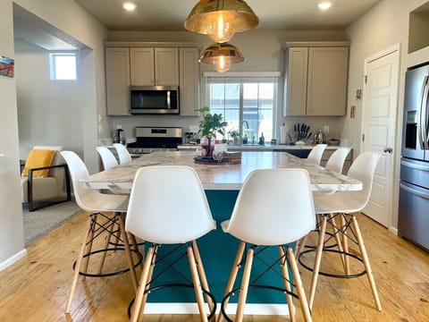 Kitchen island with plenty of room