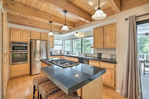 Experience culinary bliss in our top-of-the-line kitchen!