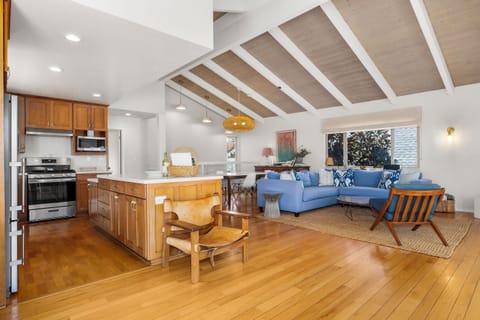 Main room with ocean views