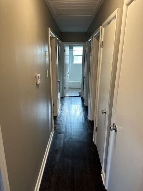 Easy access to all rooms from this central hallway.
