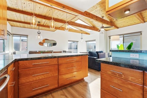 Savor the flavors of the coast in our fully stocked, stylish kitchen—where culinary inspiration meets sea views.