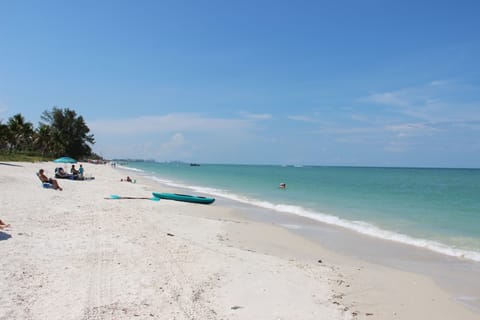 On the beach