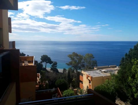 Appartement vue mer en Résidence Apartment in Roquebrune-Cap-Martin