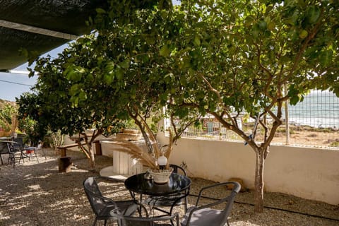 garden with sea view