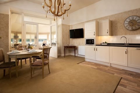 The Bothy at Dryburgh - the kitchen with dining space