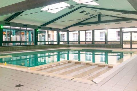 Indoor pool, a heated pool