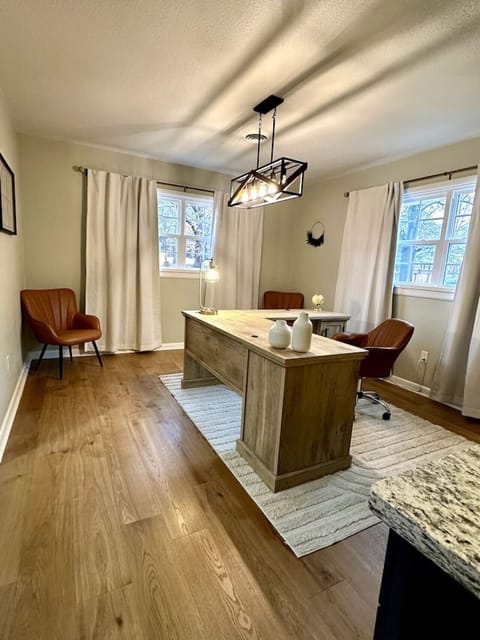 Office provides dedicated workspace