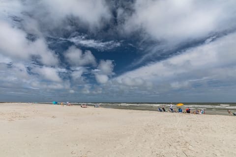 On the beach