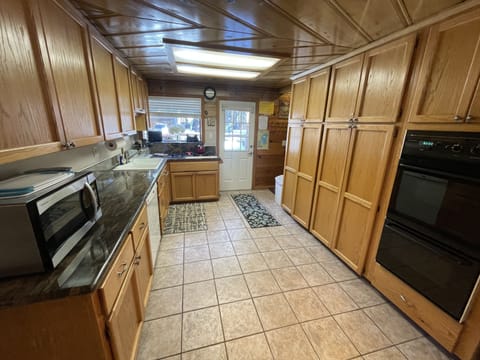 Fully-stocked kitchen