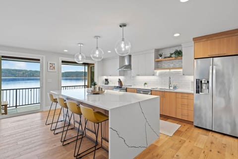 Open concept and fully stocked kitchen - just bring food!