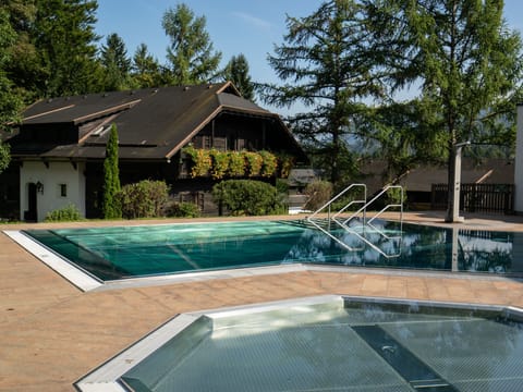 Indoor pool, a heated pool