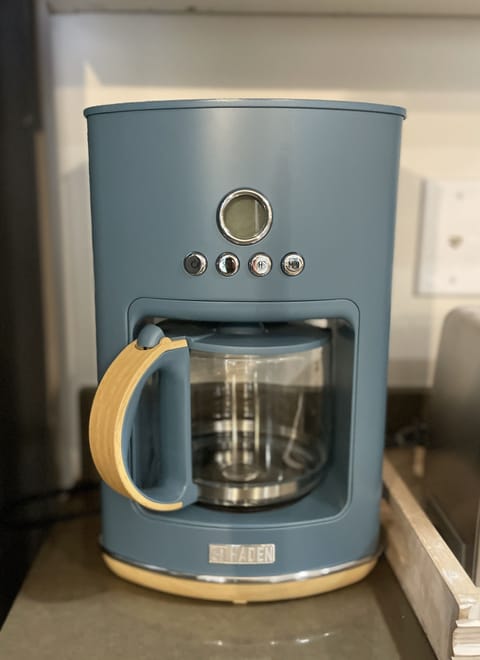Coffee maker in unit