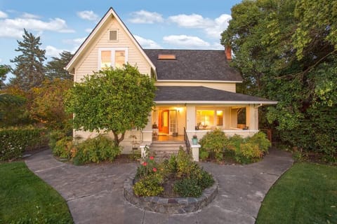 The main house. The Sun Room separated by a private porch and entrance.
