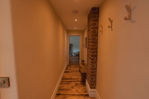 Francis Suite Hallway into the living area 