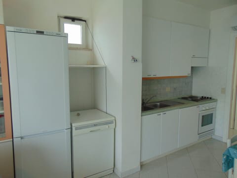 Fridge, oven, dishwasher