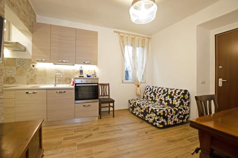 Kitchen and dining area