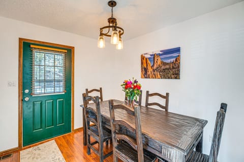 Dining Area | 1st Floor | Dining Table | Dishware/Flatware