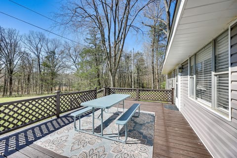 Deck | Partial Lake Views