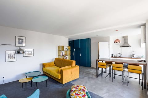 A comfortable lounge area for the whole family