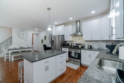 Our kitchen has everything you need to cook a great meal during your stay!