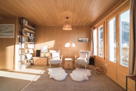 Living room with armchairs