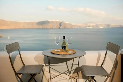 Sea view from our terrace. The photo was taken before the renovation works.