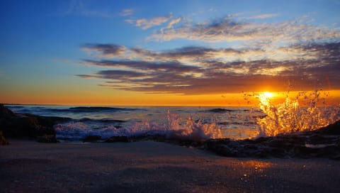 Beach nearby