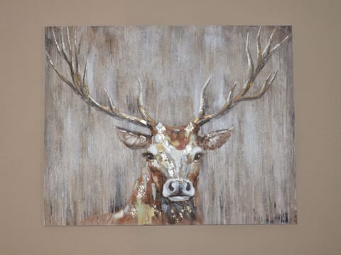 Brown, Deer, Fawn, Horn, Wood, Natural Material