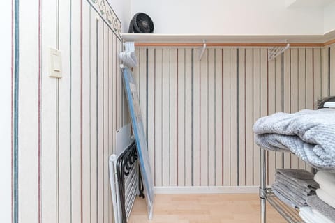 Walking closet in Master bedroom