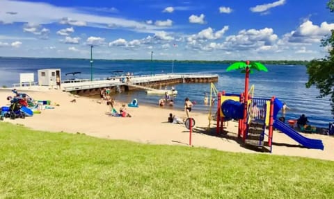 Sun loungers, beach towels