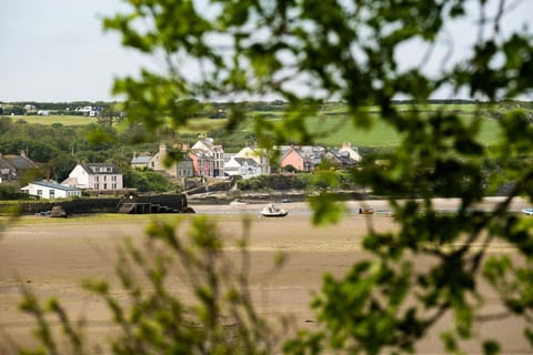 View over the beach at Newport