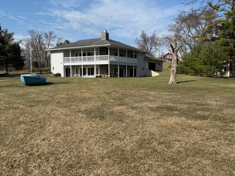 Rivendell Lake House as seen from the lake