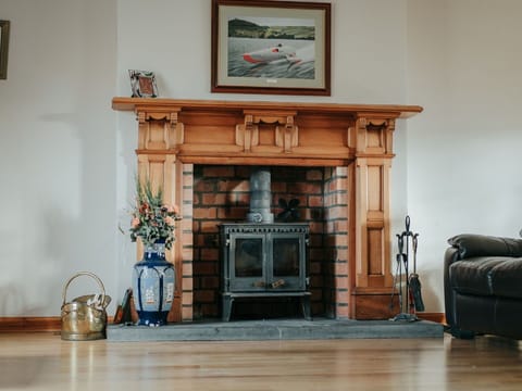 Building, Cabinetry, Wood, Flooring, Floor, Houseplant, Plant, Wood Stain, Picture Frame, Hearth