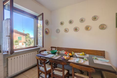 Kitchen and dining area