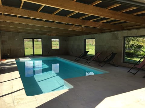 Indoor pool, outdoor pool