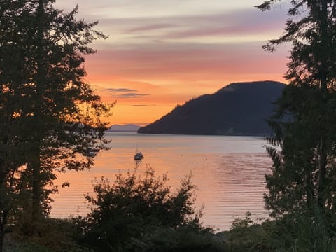 Sunset from our garden