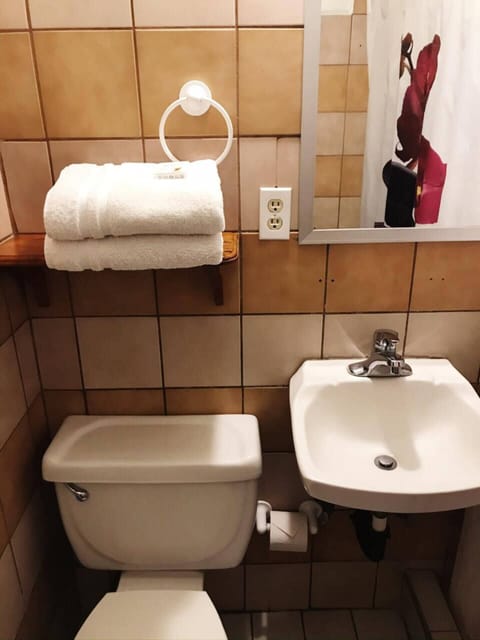 Towels, soap, toilet paper