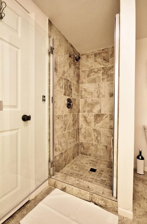 Shower, jetted tub