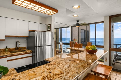 Kitchen with an Ocean View