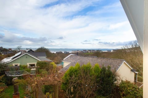 Views from the lounge towards the sea