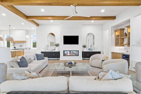 30A Backyard Paradise - Luxury Vacation Rental Beach House with Private Pool, In-House Elevator, and Rooftop Terrace with Gulf Views in Rosemary Beach, Florida - Five Star Beach Properties Destin/30A