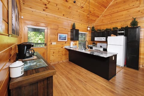 Smoky Mountain Jewel's fully equipped kitchen