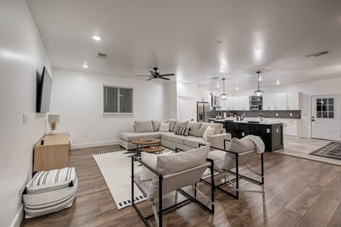 The Kinder Haus offers families and groups of friends plenty of space