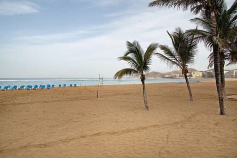 On the beach