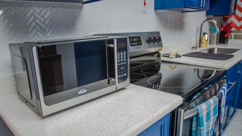 Microwave, oven, stovetop