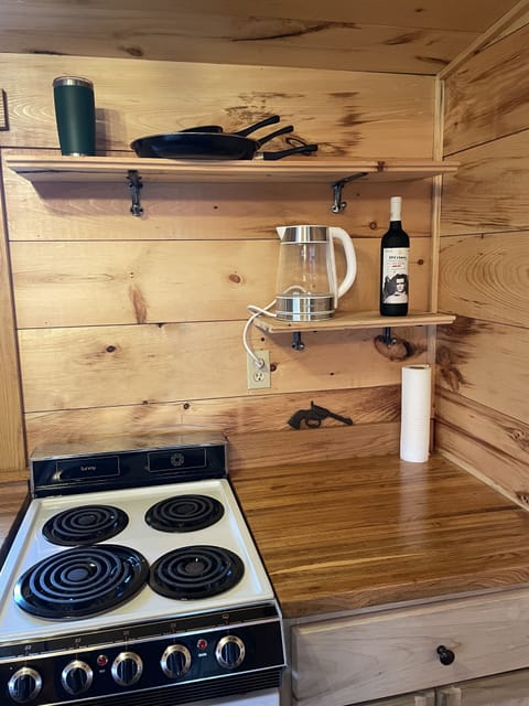 1950’s electric cabin stove and oven.