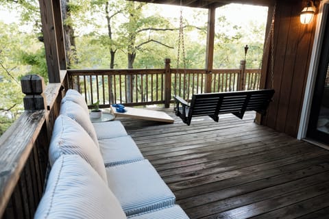 Enjoy a relaxing evening on the lower level patio