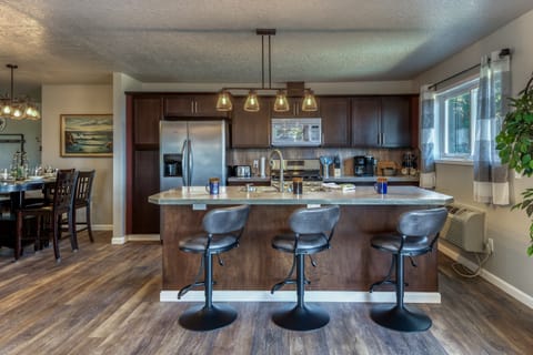 Stools at the Kitchen Island