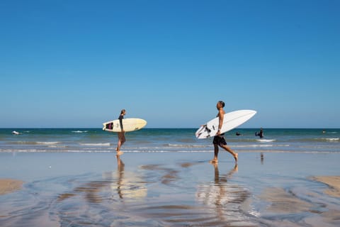 Beach nearby, beach towels