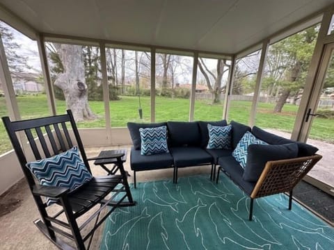 Enjoy your morning coffee or evening cocktail while soaking in the peaceful park-like setting.